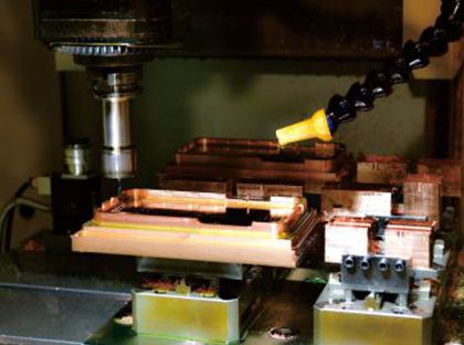 EDM elektrodų graviravimas