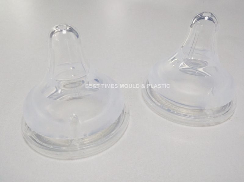 LSR silicone molded part