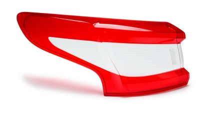 Dviejų spalvų plastikinės detalės